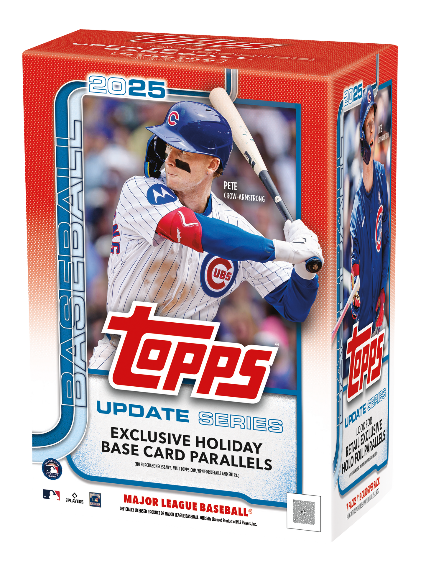 2025 Topps Update Series Baseball Blaster- 7 Packs Per Box, 12 Cards Per Pack TD