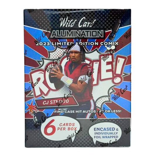 2023 Wild Card Alumination CJ Stroud Rookie Comix Edition Hobby Box Online