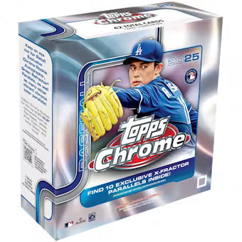 2025 Topps Chrome Baseball Mega Box Online TD