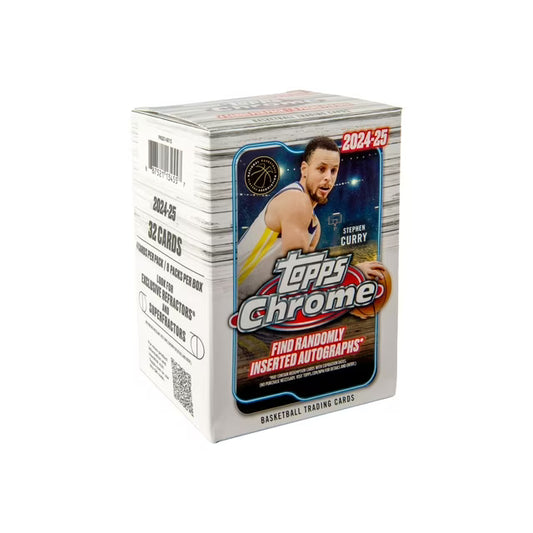 2024-25 Topps Chrome Basketball Blaster Box Online TD