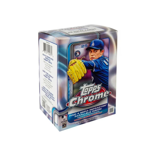 2025 Topps Chrome Baseball Blaster Box Online TD