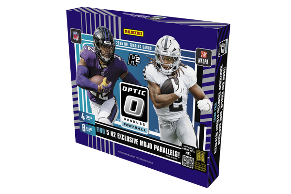 2025 Donruss Optic Football Hobby Hybrid H2 - Possible Downtowns Including Duos and Legends versions GTS