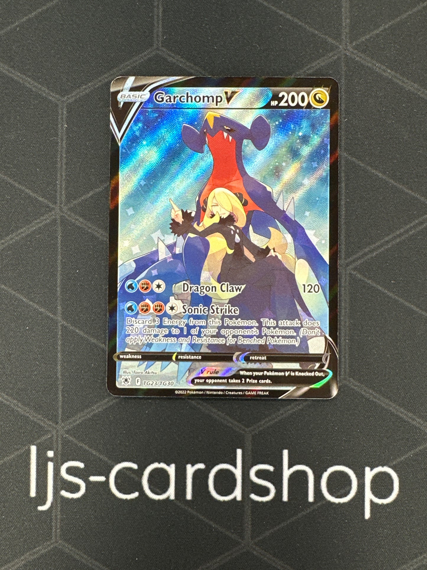 Pokemon Astral Radiance Garchomp V TG23/TG30