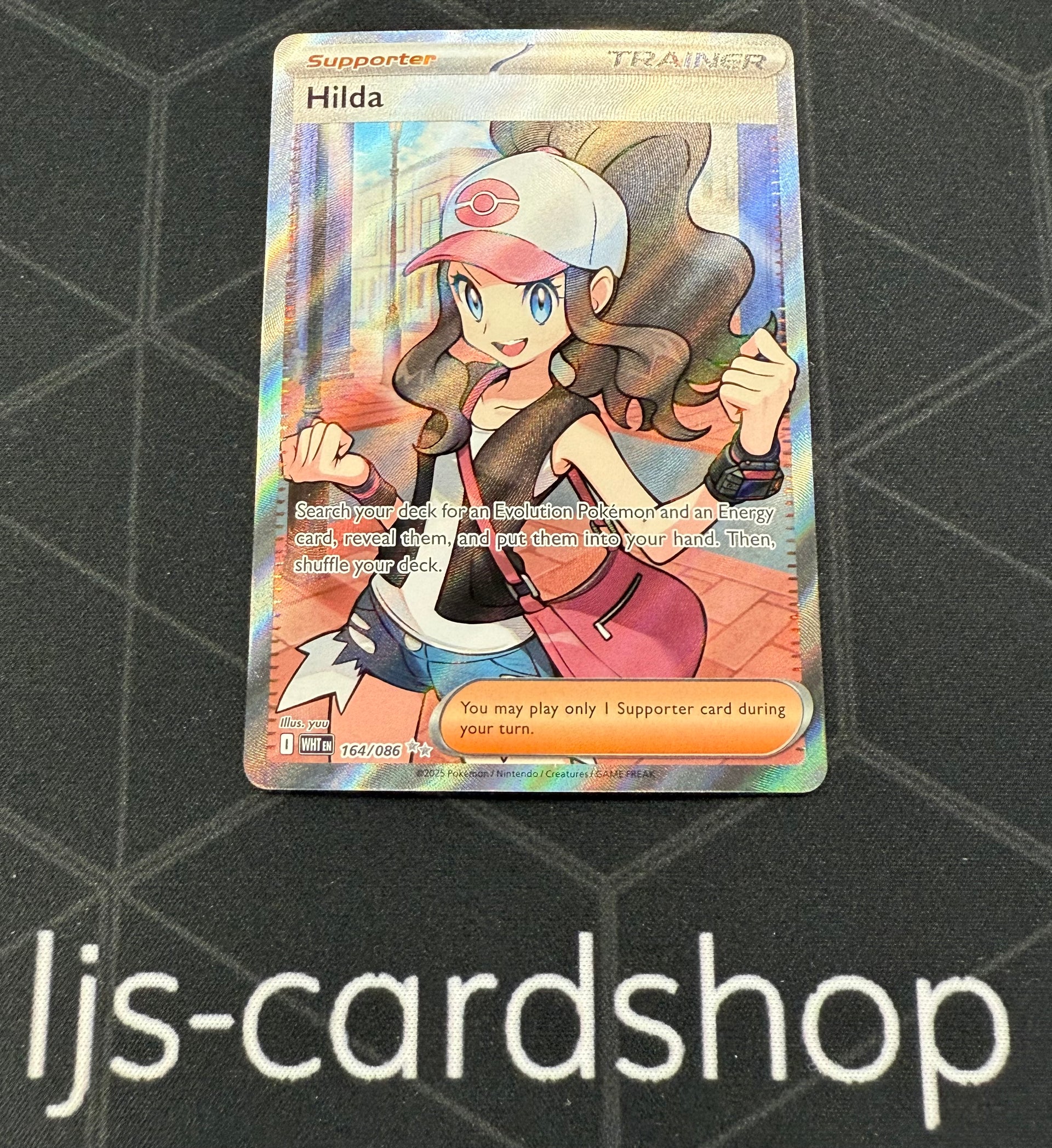hilda card pokemon HILDA SR 164/086 ACE MINT 9 main image 0