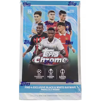 2022-23 Topps UEFA Club Competitions Chrome Soccer Lite 12 Boxes Online