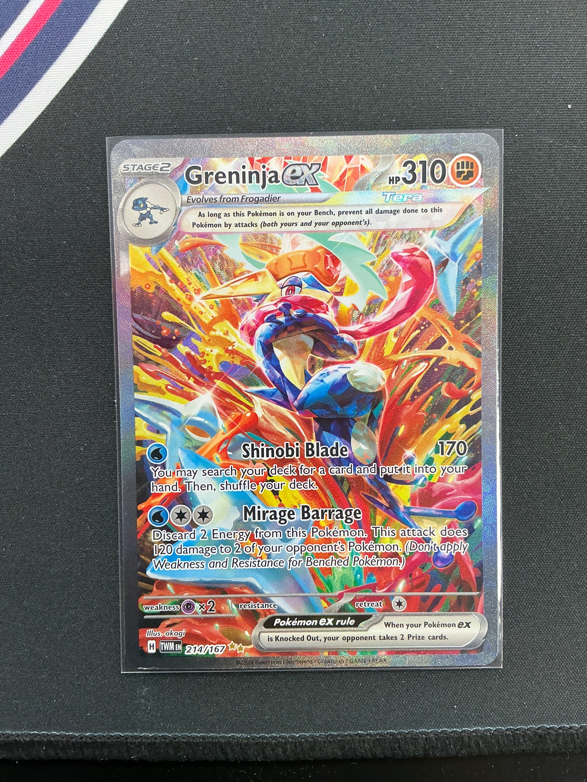 Pokemon Greninja ex 214/167ISO PURCHASE JD