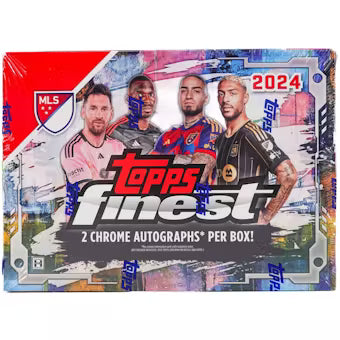 2024 Topps Finest MLS Soccer Hobby Box ISO