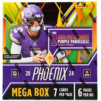 2024 Panini Phoenix Football (1) Factory Sealed Mega Box