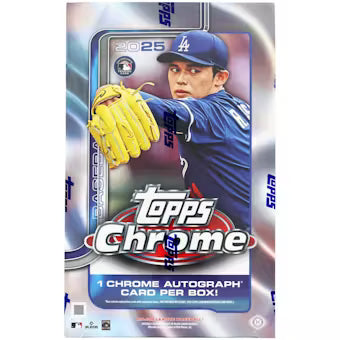 2025 Topps Chrome Baseball Hobby Box Online TD