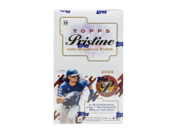 2025 Topps Pristine Baseball Hobby Box- 2 Autographs & 1 Auto Relic Per Box TD