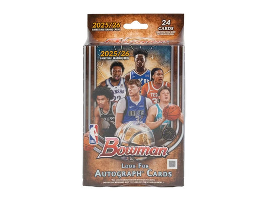 2025-26 Bowman Basketball Hanger Box - 24 Cards per Box