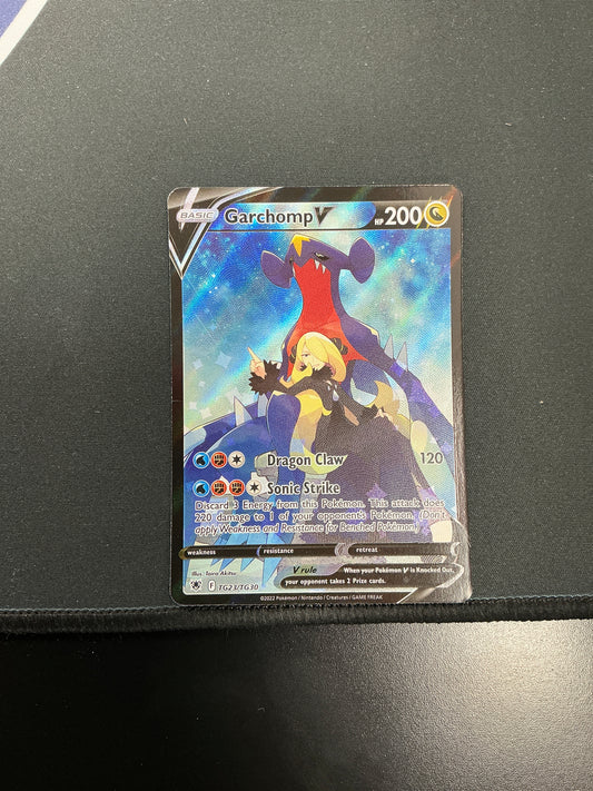 Pokemon Garchomp V TG23/TG30 damaged ISO TRADE