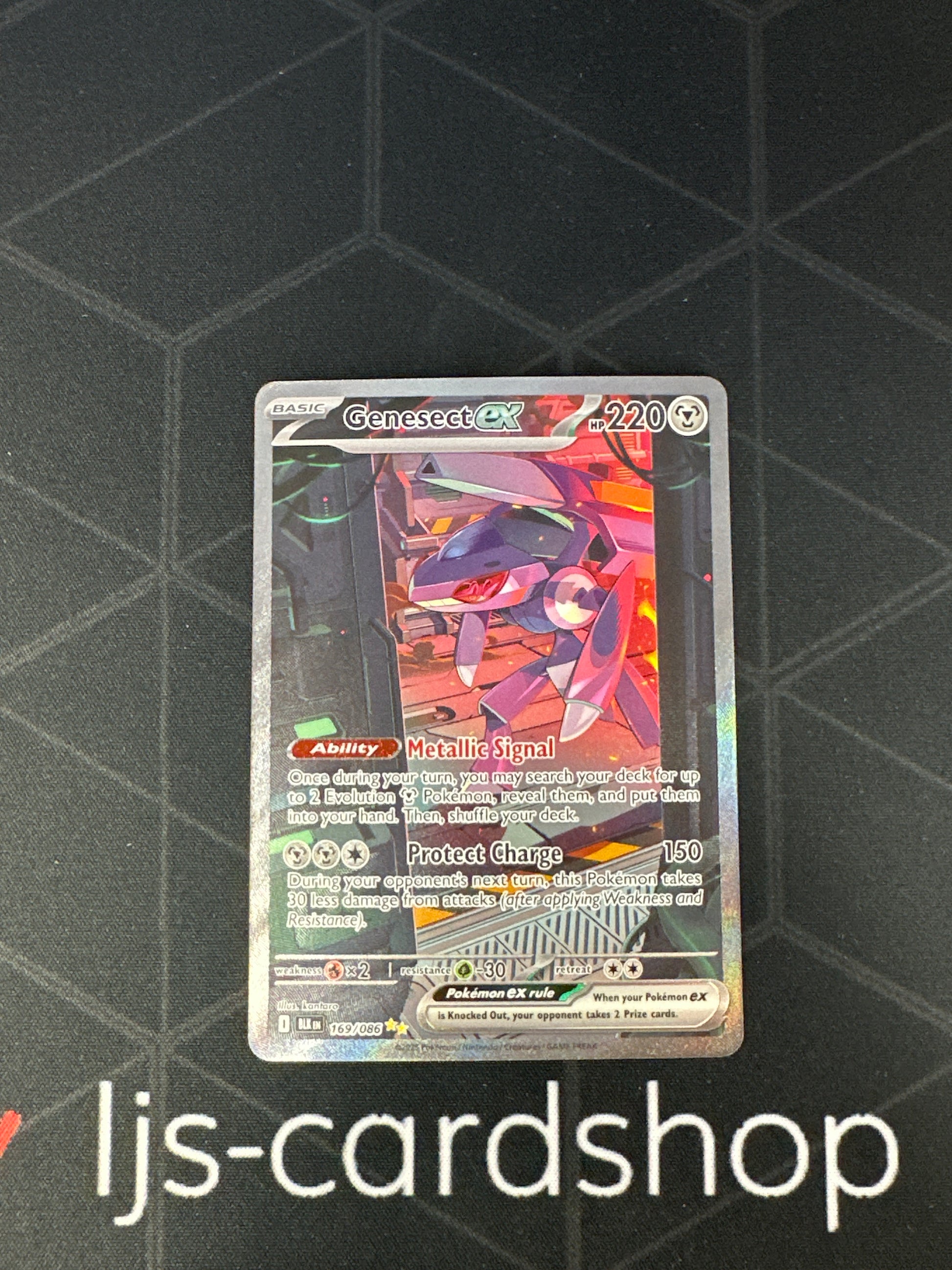 Genesect ex 169/086 JD LJ's Card Shop Genesect ex 169/086 JD LJ's Card Shop