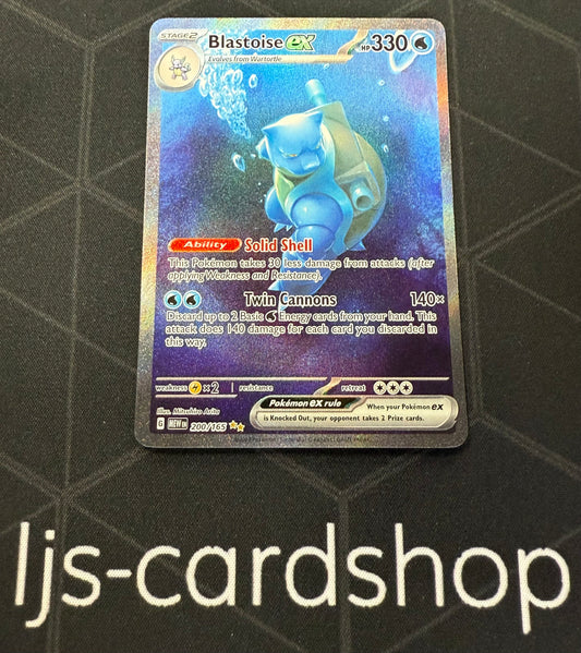 Blastoise ex SIR 200/165 NM