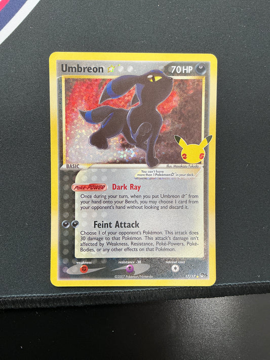 Umbreon Gold Star Celebrations 17/17 ISO