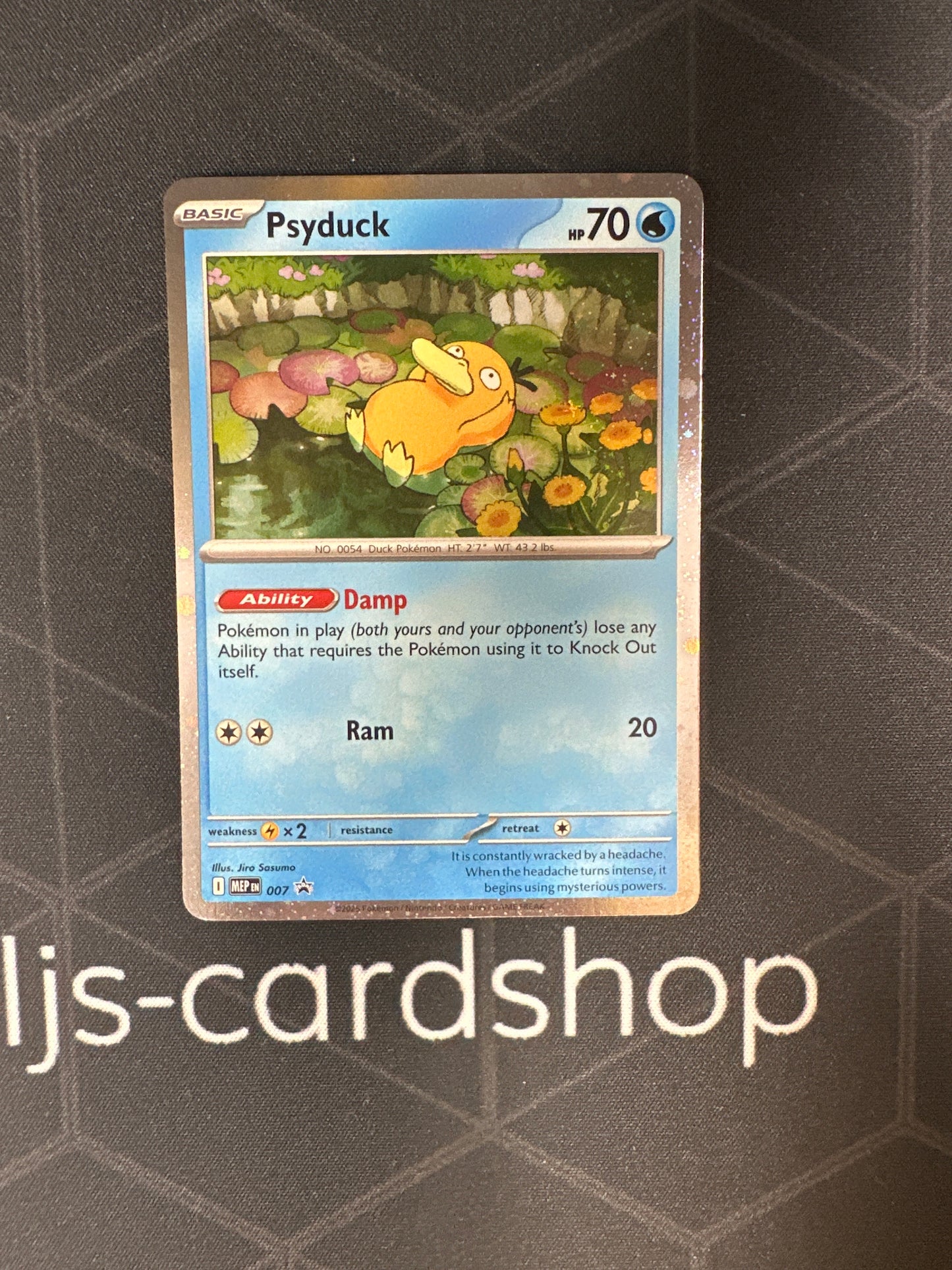 Psyduck Mega Evolution Black Star Promo 007
