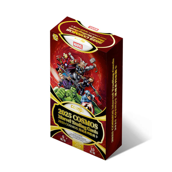 2025 Kakawow Cosmos Marvel Trading Cards - 10 Packs per Box, 5 Cards per Pack GTS