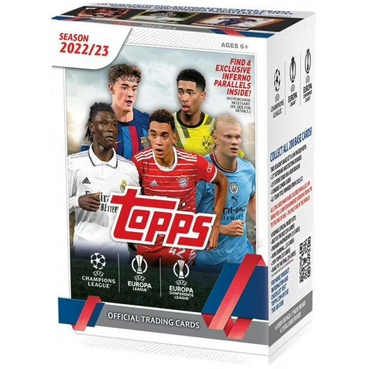 2022-23 Topps UEFA Club Competitions Soccer Blaster Box Online