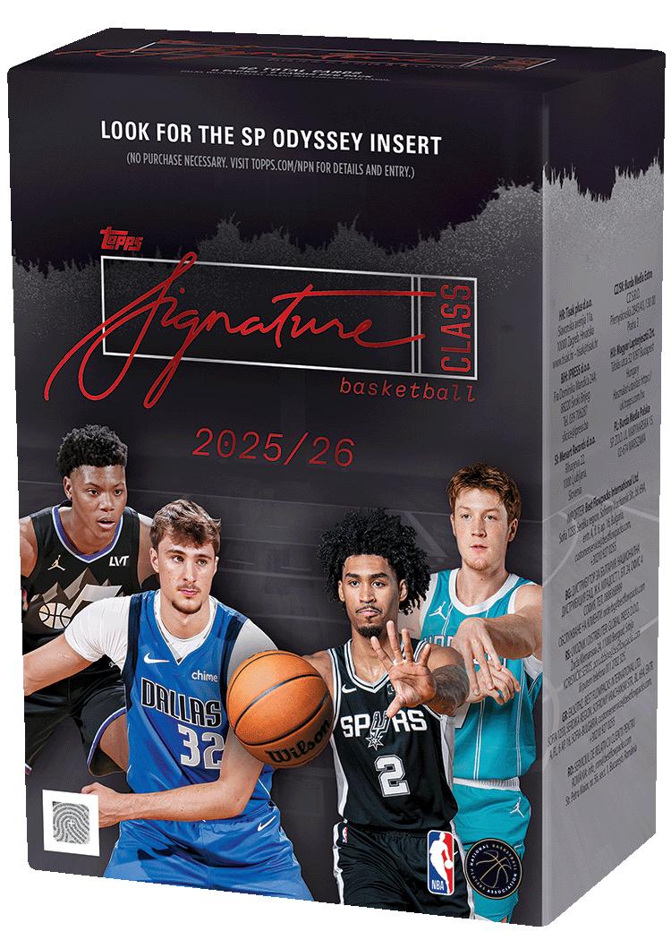 2025-26 Topps Signature Series Basketball Blaster Box - 5 Packs per Box, 7 Cards per Box, Look for SP Odyssey Inserts