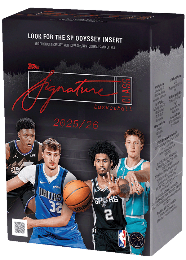 2025-26 Topps Signature Series Basketball Blaster Box - 5 Packs per Box, 7 Cards per Box, Look for SP Odyssey Inserts